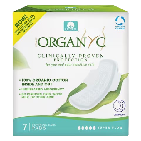 اورجانيك فوط صحية اكسترا قطن عضوي 10حبة